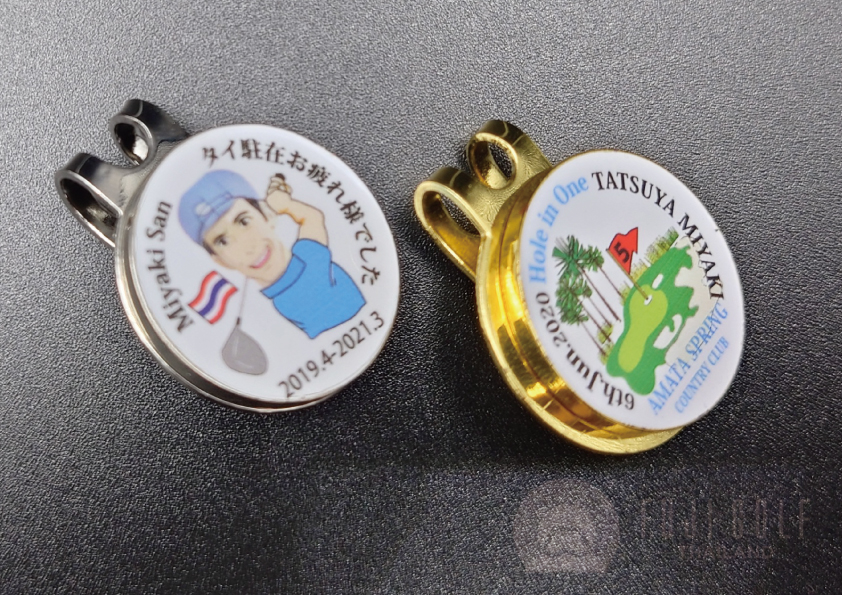 ファッションアイテム人気ランキング オリジナルボールマーカー - GOLF FUJI ラウンド用品・アクセサリー